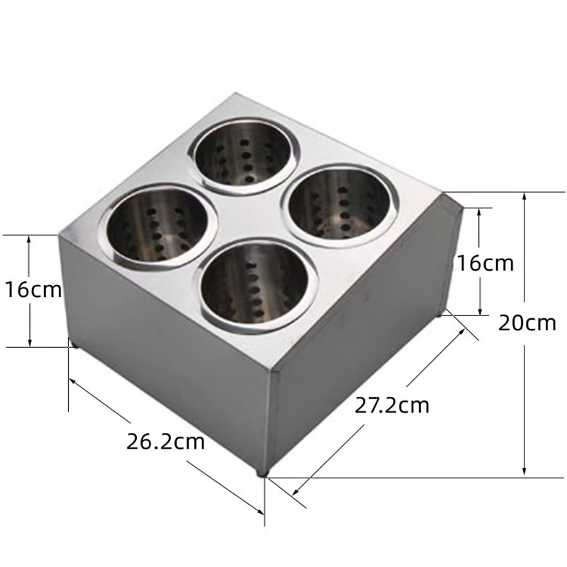 Caja de cuchillo y tenedor de acero inoxidable grueso cuchillo y tenedor cuchillo