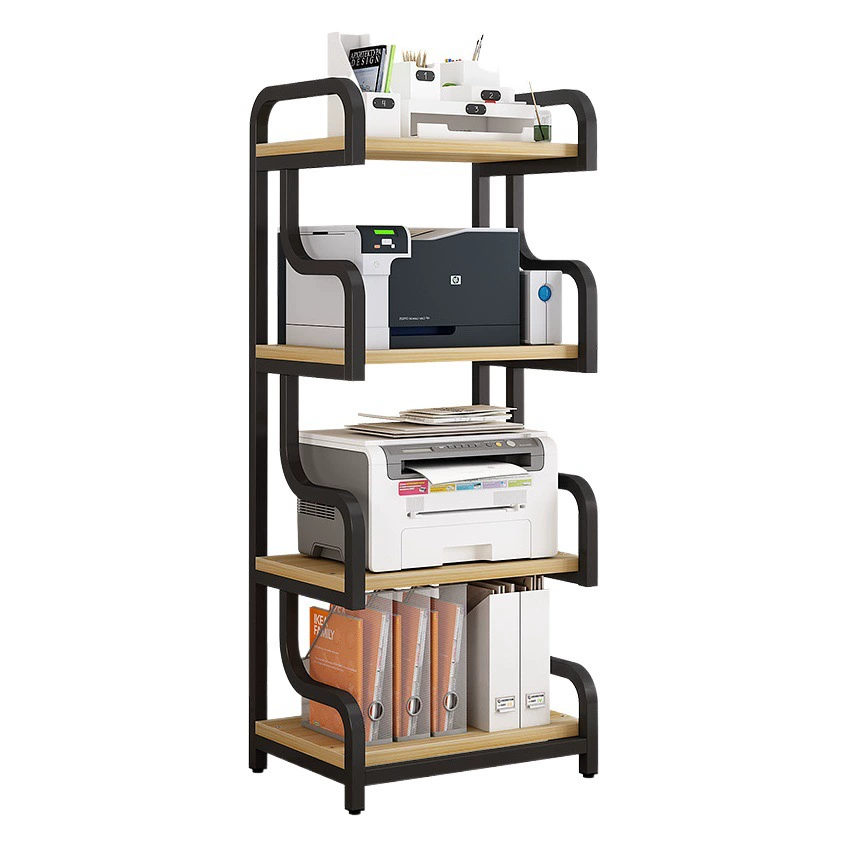 Стеллаж для хранения принтеров Напольный многослойный стол Шкаф для копировальных аппаратов Стеллаж для хранения в мобильном офисе Стойка для стола Боковая стойка
