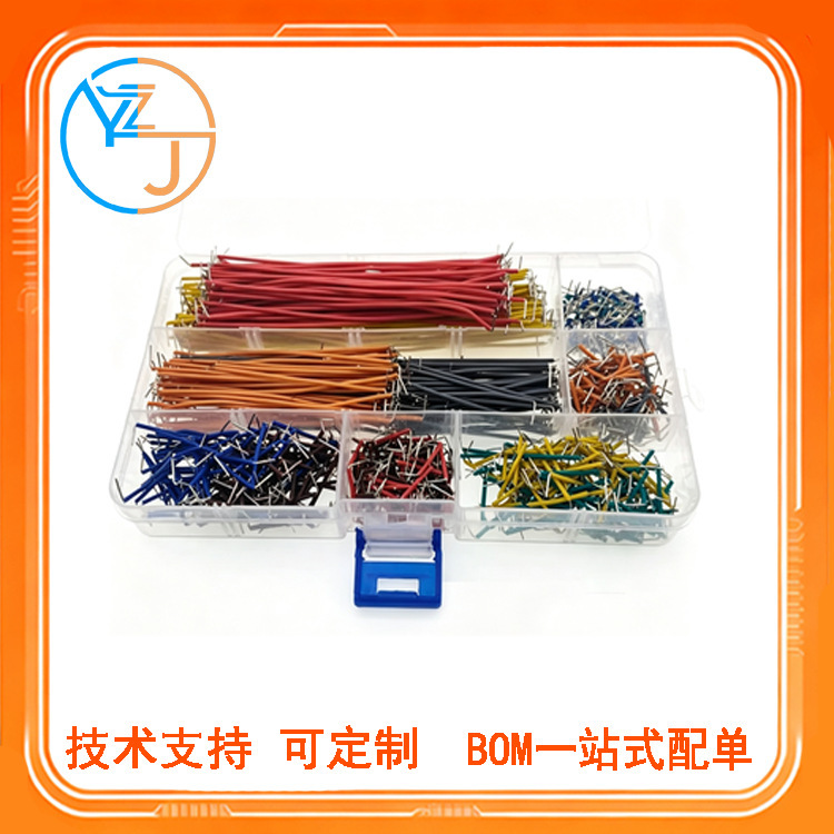 140/560/840 pieces of breadboard jumper wires, connecting wires, conductors, jumper cables, boxed