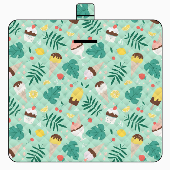 코코넛 잎 아이스크림