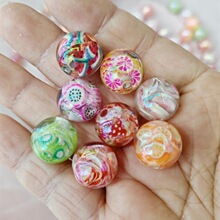 16mm��UV������ˮ��Բ�� DIY�ֹ�����ɢ�鴮���ֻ����Ҽ���Ʒ���