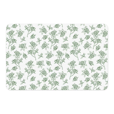 Avtomobil döşəmə paspasları Non-Slip Foot Mat Toilet Bathroom - emerald-gourd-6039