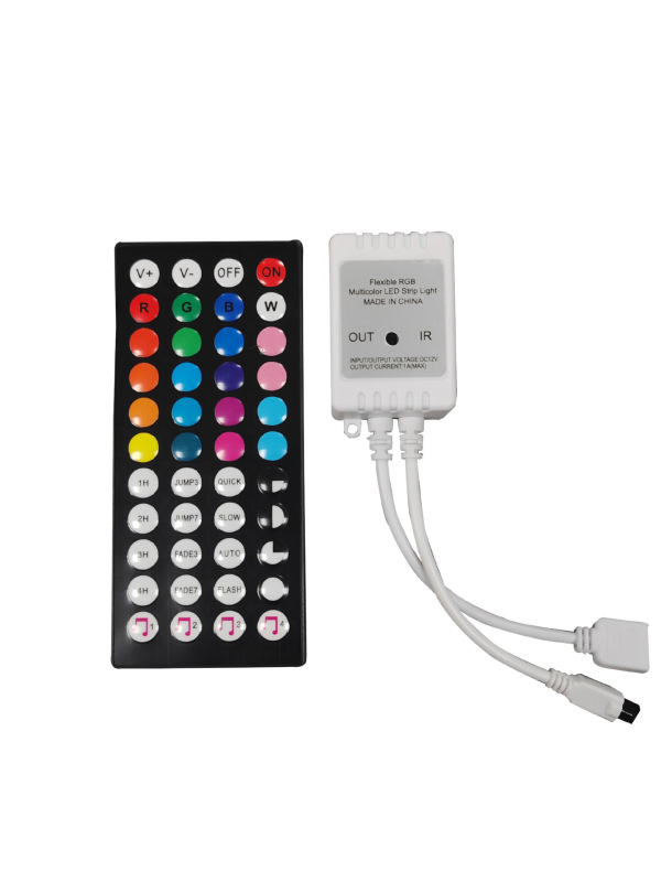 LED ライトストリップ rgb コントローラ RF24 キーアプリ Bluetooth usb44 キータッチセンサーハンドスキャン音楽トーン調光器|undefined