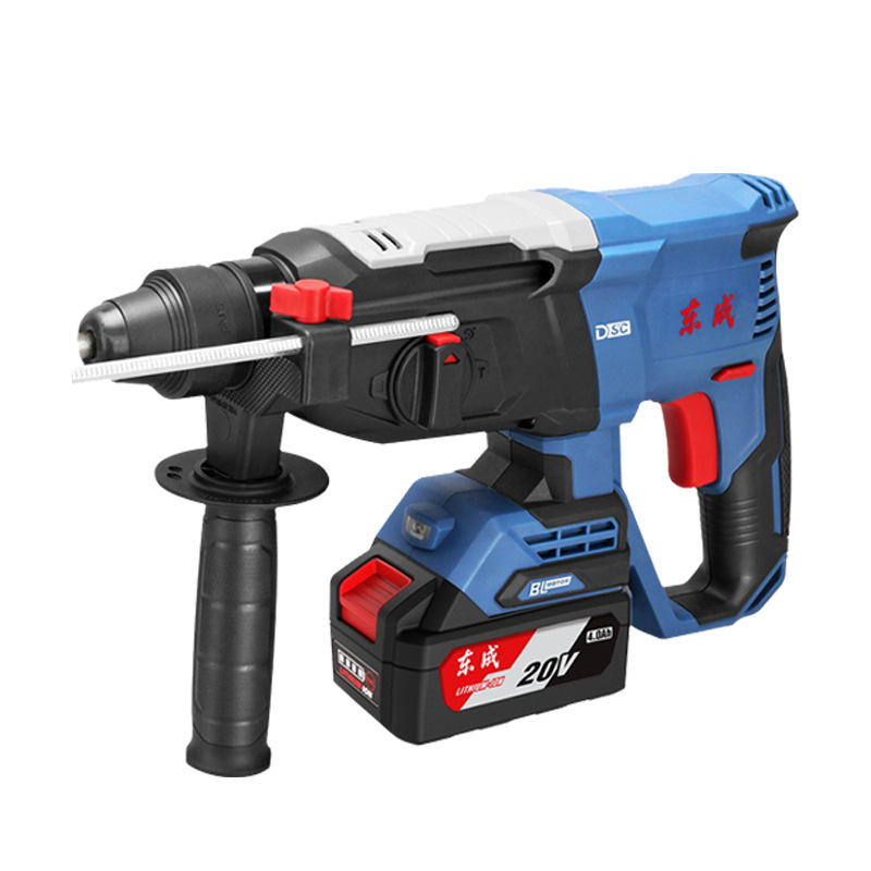 Dongcheng martillo DCZC02-26 multifuncional 20V taladro eléctrico de impacto recargable electrolítico martillo de tres usos