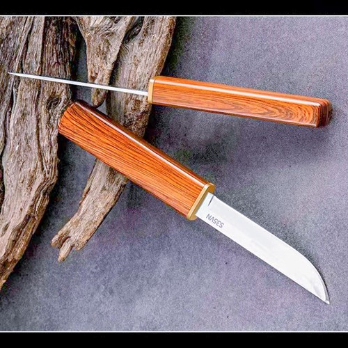 Yuanyang Double Knife Sharp Fruit Knife Melon and Fruit Knife Opening Express Knife Portable Camping New Internet Celebrity Knife Outdoor Knife