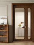 实木门卧室门三七门子母门商铺门卧室门玻璃门推拉门隔断门