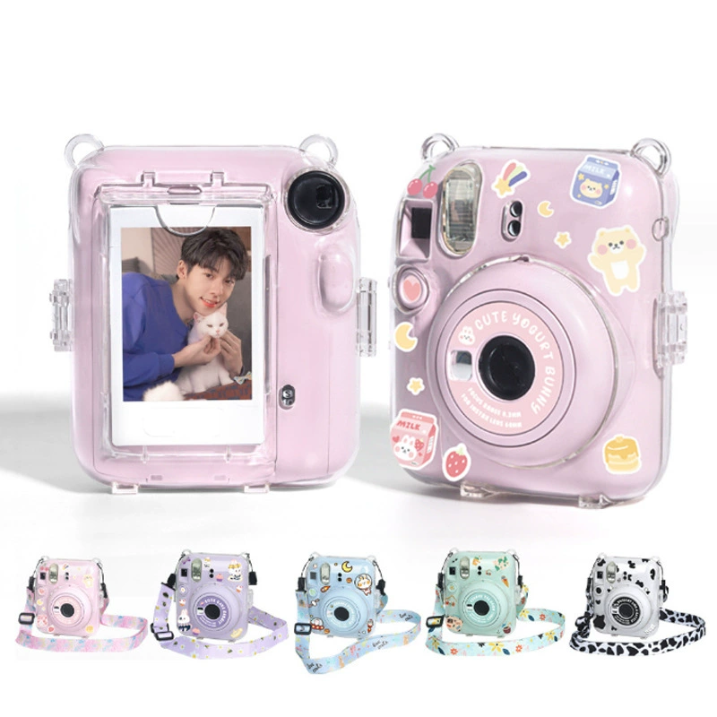 Taking upstax mini12 Crystal shell belt back rope sticker three -piece transparent scratch -resistant redeveloped shell set