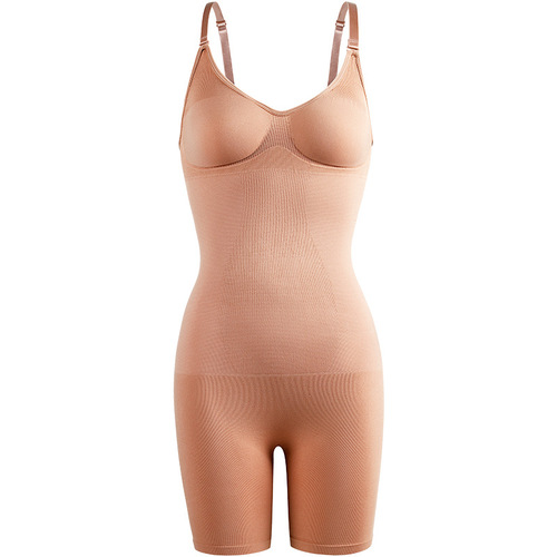 Body shaper for women one-piece catsuit body belly waist trimmer buttock lifter garment female postpartum shape girded with abdomen tight corsets