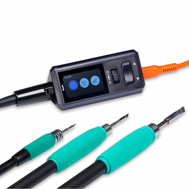 TS1M多功能迷你焊台PD+DC双模供电200W兼容C115/C210/C245可测温