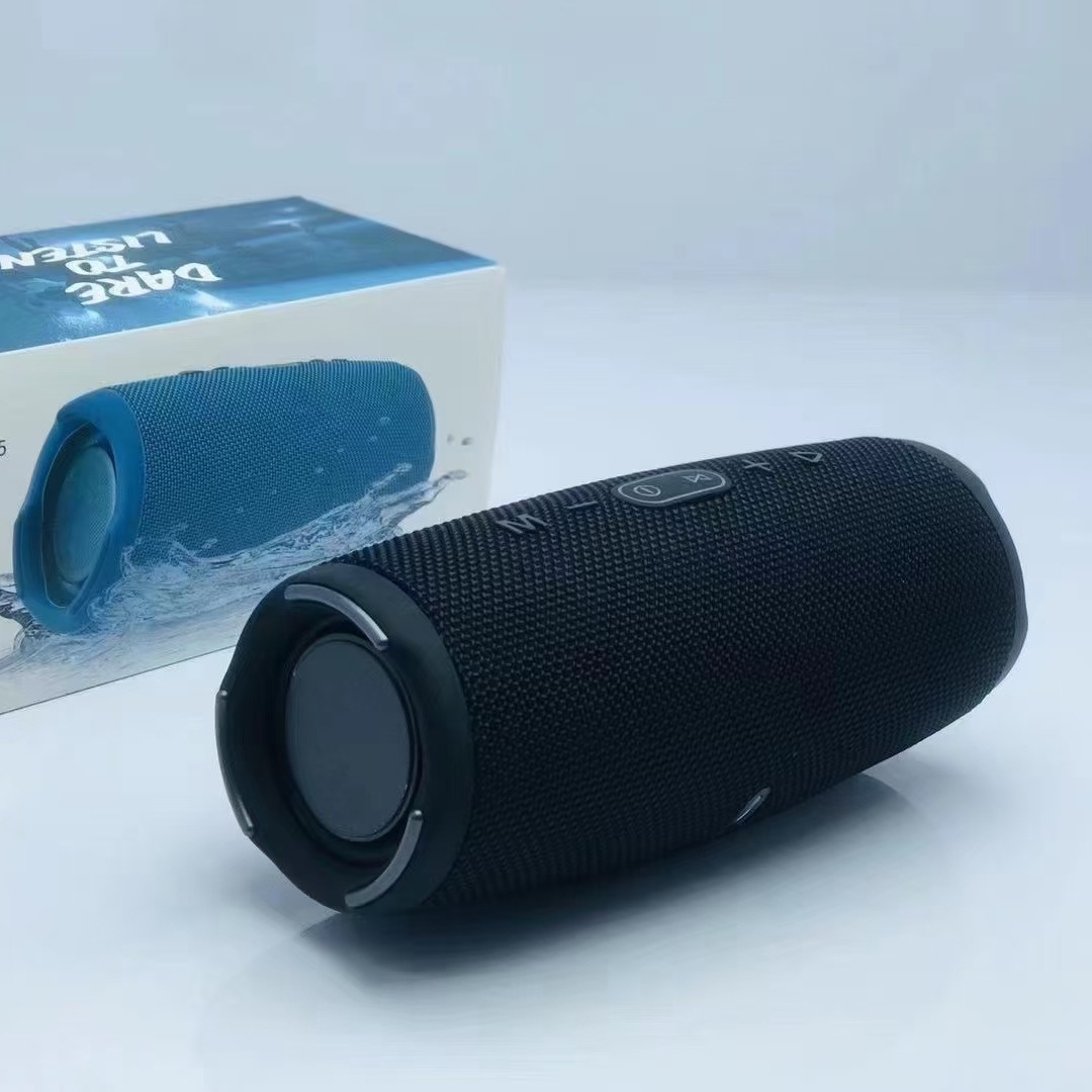 Huaqiangbei Charge5 Altavoz Bluetooth inalámbrico Subwoofer para exteriores Altavoz Bluetooth inalámbrico Shockwave 5ta generación portátil