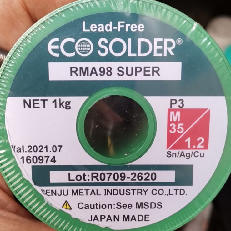 日本千住无铅焊锡线/焊锡丝ECO SOLDER RMA02 M35 0.3-1.6MM 系列