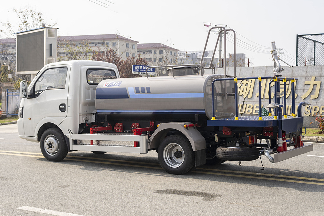 Factory Direct Supply Dongfeng Huashen New Energy Sprinkler Truck Pure Fog Cannon Sprinkler Truck Electric Street Construction Site Dust Reduction and Greening