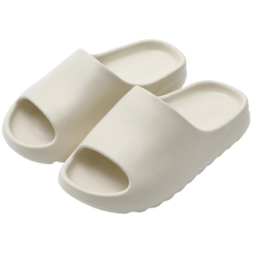 New Thick Sole Polished EVA Coconut Slippers for Women Outdoor Wear Anti-Slip Indoor Home Rugs for Men Durable Men's Shoes for Children