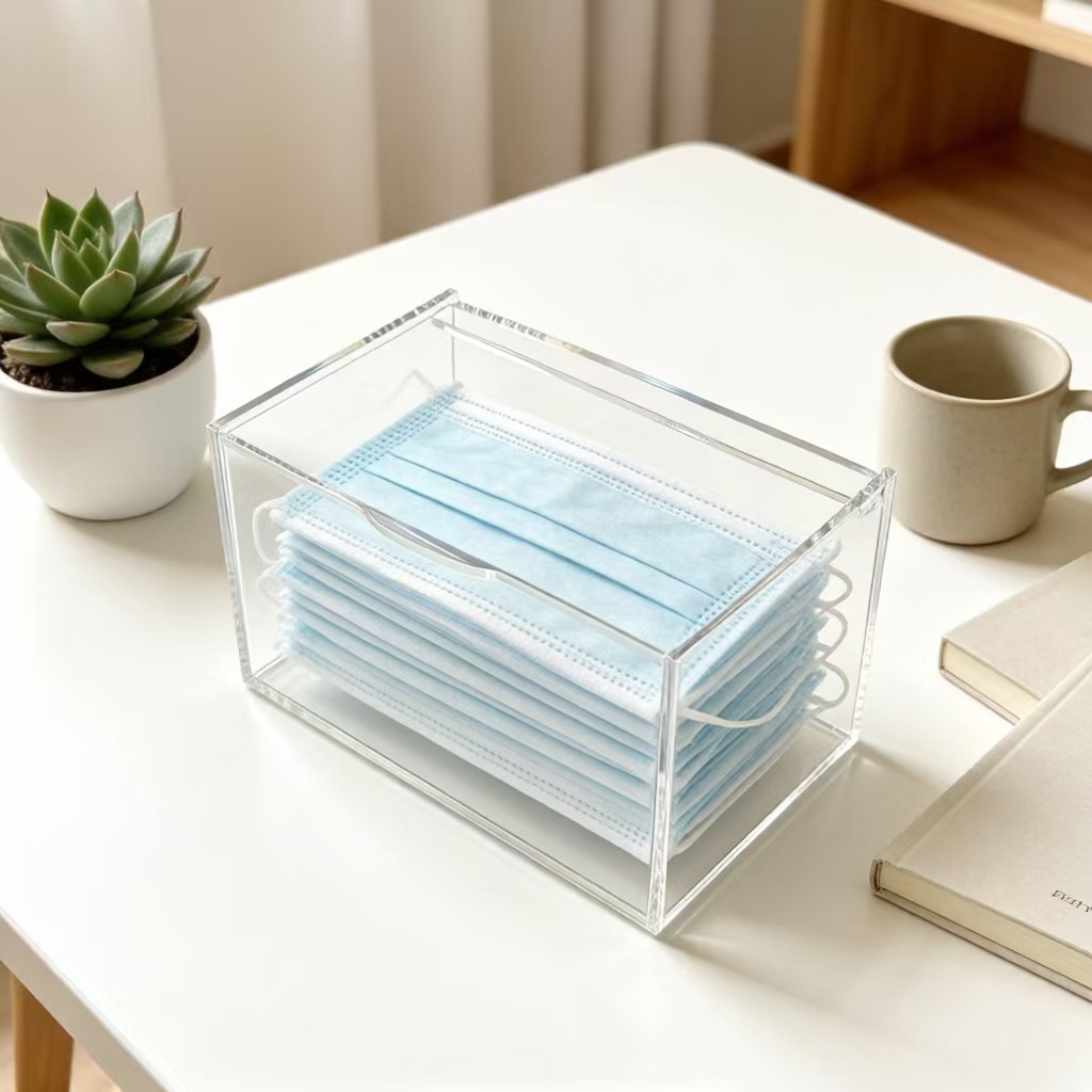 Caja de almacenamiento de mascarillas 19*11,5*11,5 cm