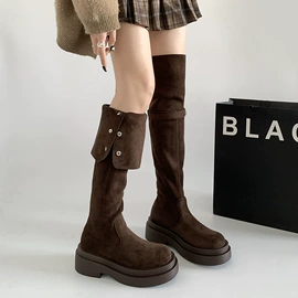 女式时装单鞋;女式皮靴;厚底拖鞋