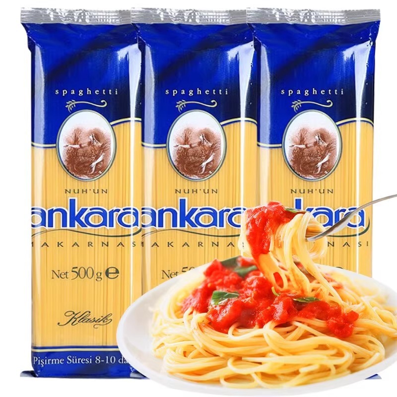 Ankara Spaghetti Spiral Pasta Quick Meal Set for Home Use Children Pasta Penne Wholesale