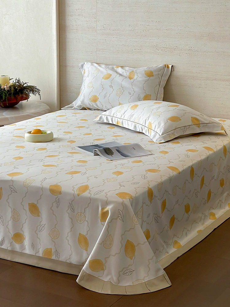Mat, summer set, silk sheet for home use, 3 piece set, washable