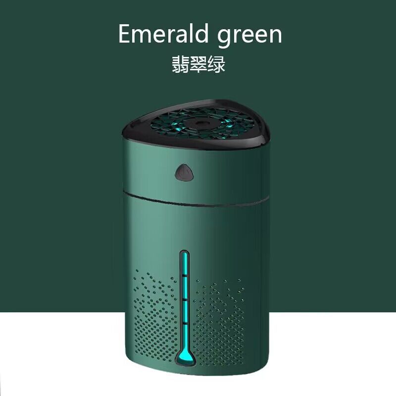 新しい家庭用大容量加湿器デスクトップオフィスエアアトマイザー USB 車三角加湿器|undefined