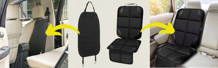 Car Seat Anti-Kick Pad, Rear Seat Anti-Dirt and Wear-Resistant Pad for Children, Car Seat Back Protection Pad, Direct Supply from the Manufacturer