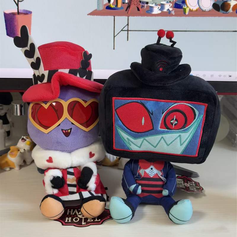 Cross-Border New Product: Hell Inn Walkes Tv Plush Toy, Anime-Style Pillow, Valentin Cotton Doll Cross-Border New Product: Hell Inn Walkes Tv Plush Toy, Anime-Style Pillow, Valentin Cotton Doll