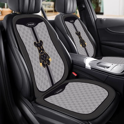 Seat cushion, seat cover All Seasons, Violent Bear Seat Cover - e0537j-gray-bottom-tyrannosaurus-main-driver-set-velvet-pad-a03-code