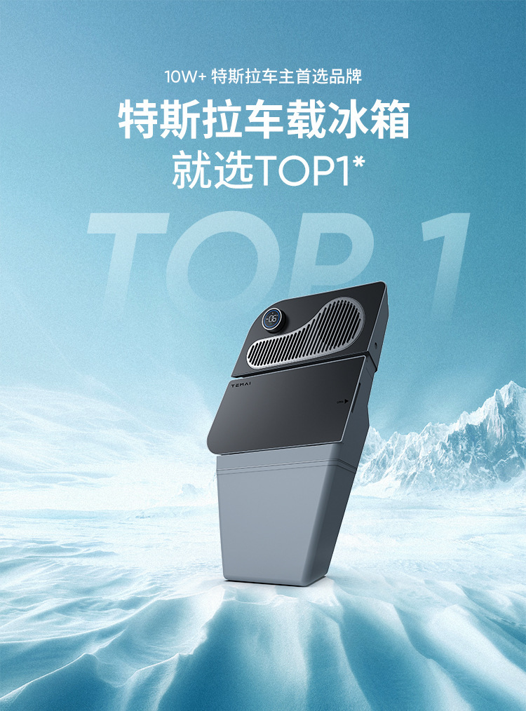 Suitable for Tesla Model Y, Model Y Refresh, and Model 3. Car Refrigerator Compressor for Cooling and Preservation, Specifically Designed for the Vehicle