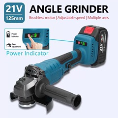 ブラシレスリチウム電気アングルグラインダーワイヤレスグラインダー多機能切断機研磨機充電式グラインダーハンドグラインダー