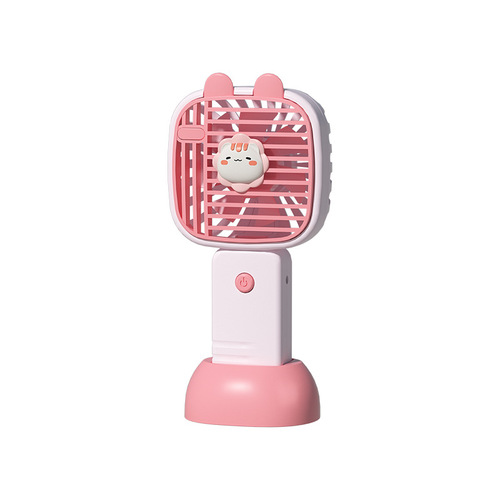 2024 New Handheld Rechargeable Mini USB Cute and Lovely Charging Fan Student Gift Wholesale