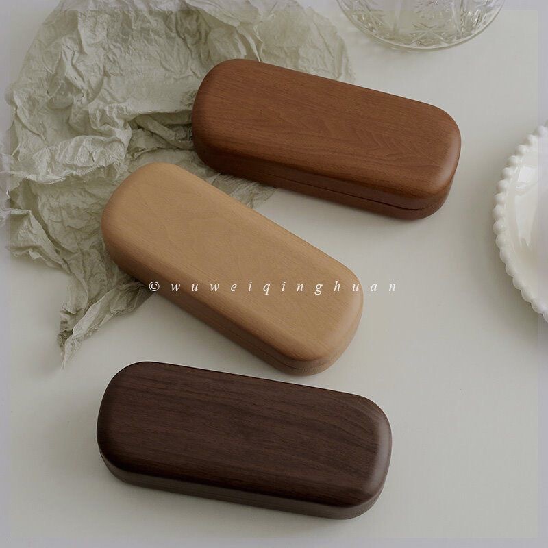 Manufacturer Supplies Pressure-Resistant Glasses Cases with Imitation Wood Grain, Artistic and Creative Design, Vintage Wood Grain Glasses Cases for Nearsightedness Manufacturer Supplies Pressure-Resistant Glasses Cases with Imitation Wood Grain, Artistic and Creative Design, Vintage Wood Grain Glasses Cases for Nearsightedness