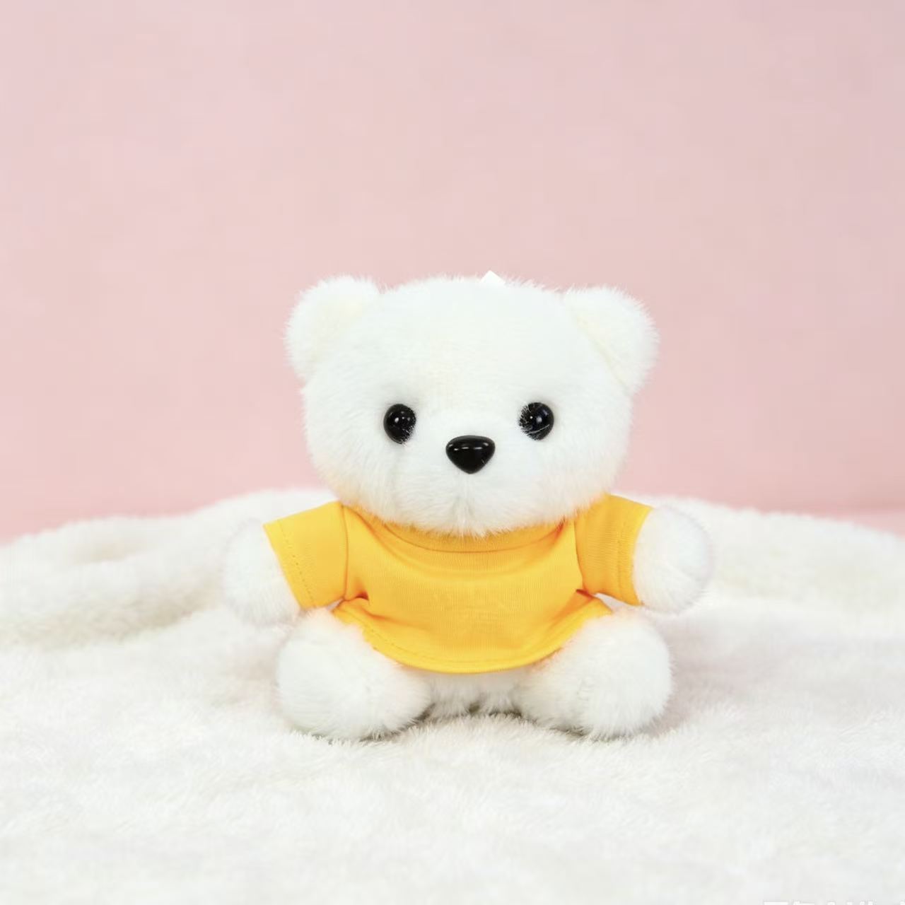 Vestido osos llaveros muñecas de peluche camisetas pantalones mochila colgante pequeño regalo colgante muñeca de peluche