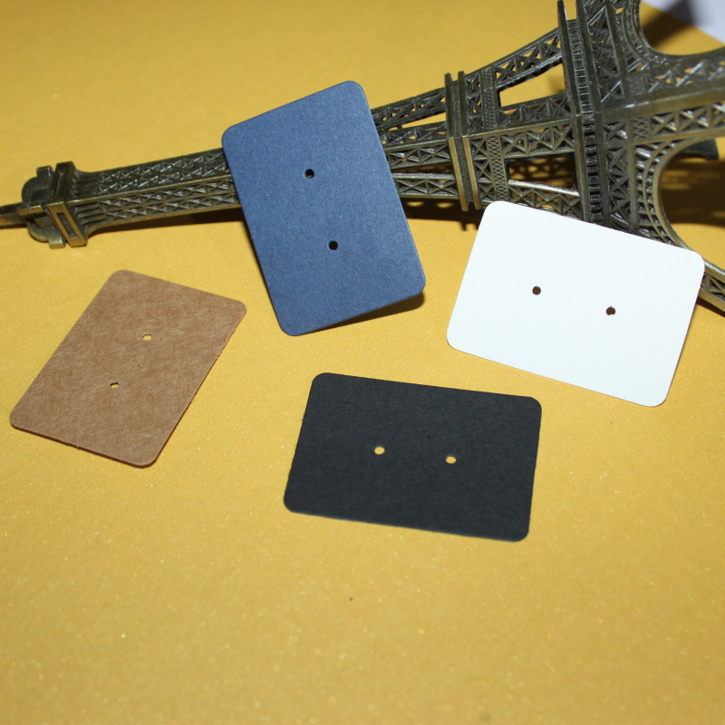 Estilo Simple Color Sólido Tarjeta De Papel Cartón Para Envasar Joyas display picture 2