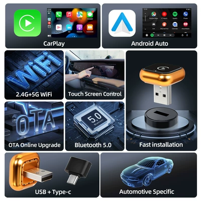 Box Android Auto Car | Simsiz CarPlay və Android Auto