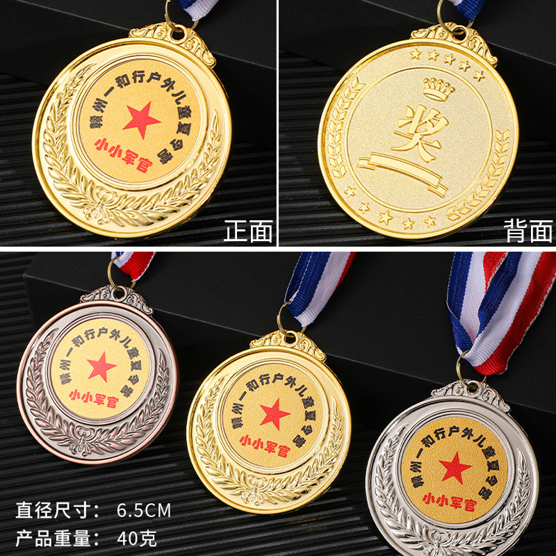Medalla de metal eventos deportivos escolares medallas eventos de fin de honor personalizados medallas conmemorativas corporativas listadas personalizadas