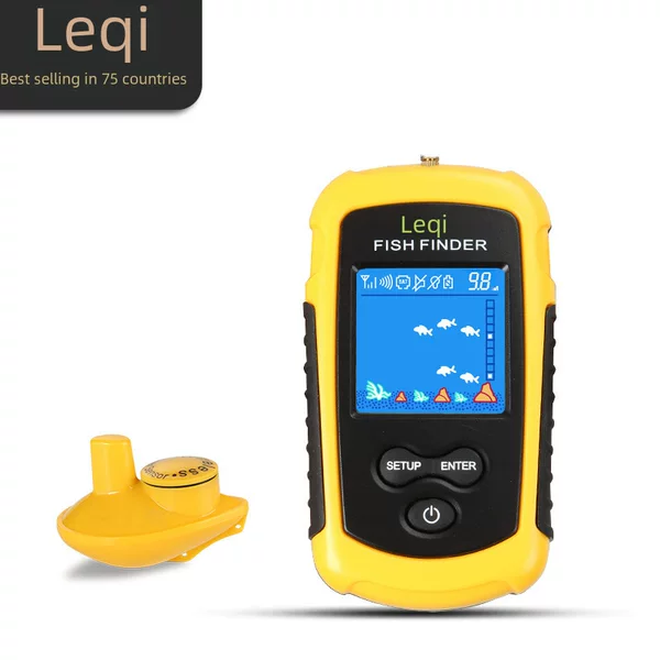 Leqi factory fish finder wireless sonar color screen fish finder fishing device outdoor supplies fishing gear wholesale fish finder