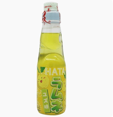 Газированная напиток HATA Bozi Ramune 200 мл ×30, японский импорт, assorted flavors