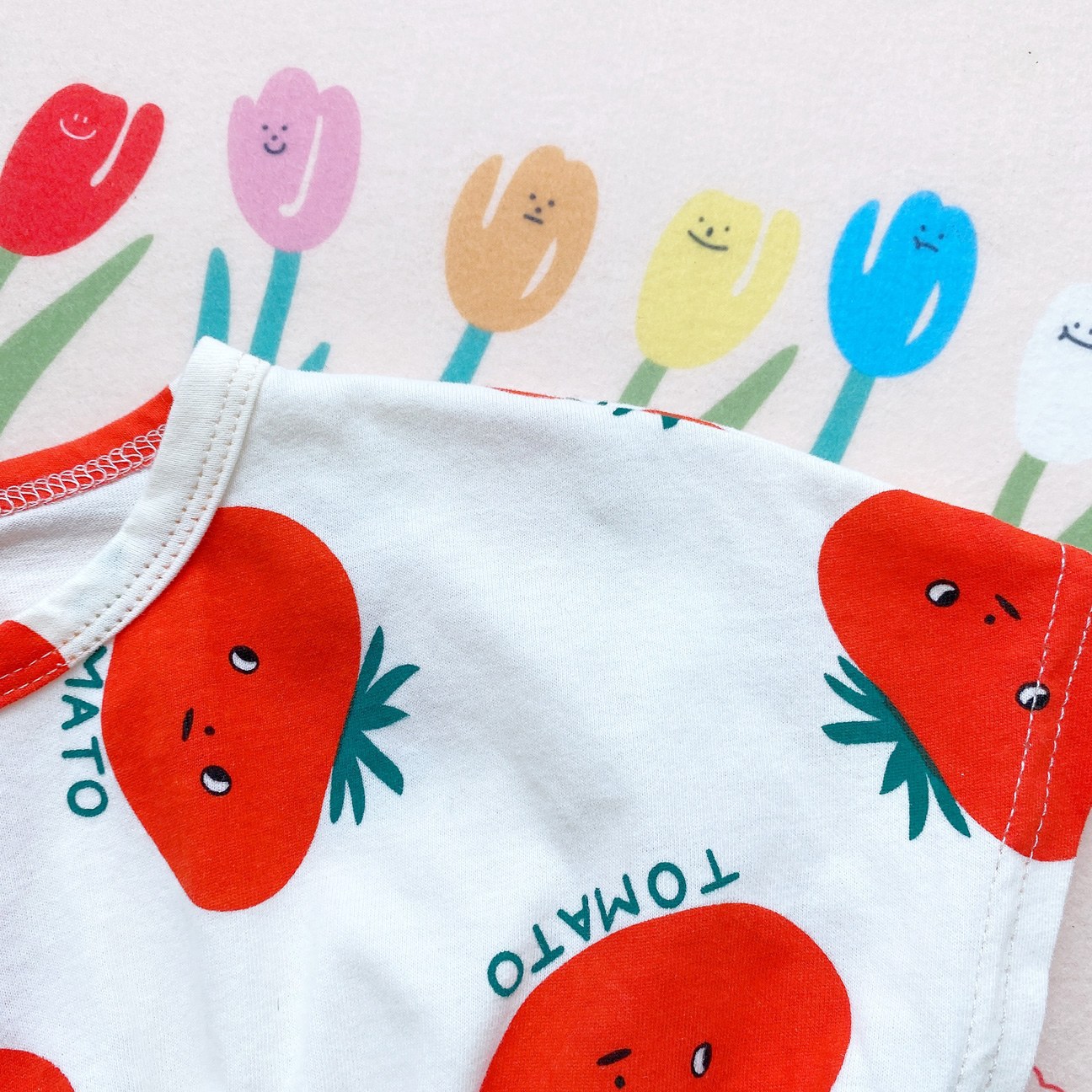 [Nuevo 7527] bebé de verano delgado tomate trepa ropa de bebé de verano ropa de abrigo