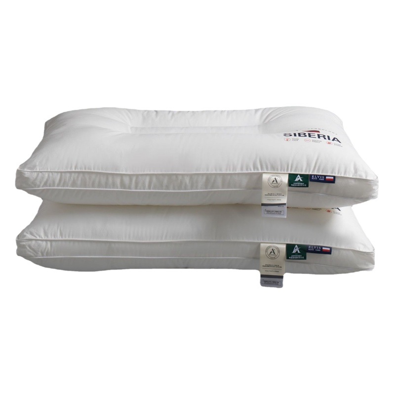 母子クラスA類首保護二人枕一対頚椎ホテル枕芯家庭用民宿枕芯綿