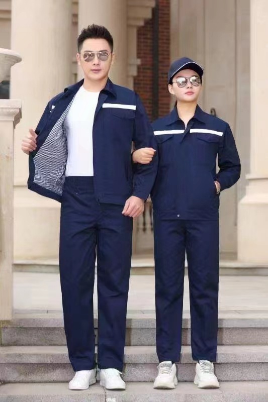 Fábrica al por mayor de primavera y otoño mono de manga larga traje de los hombres resistente al desgaste fábrica taller fábrica ropa reflectante auto reparación trabajo ropa de protección