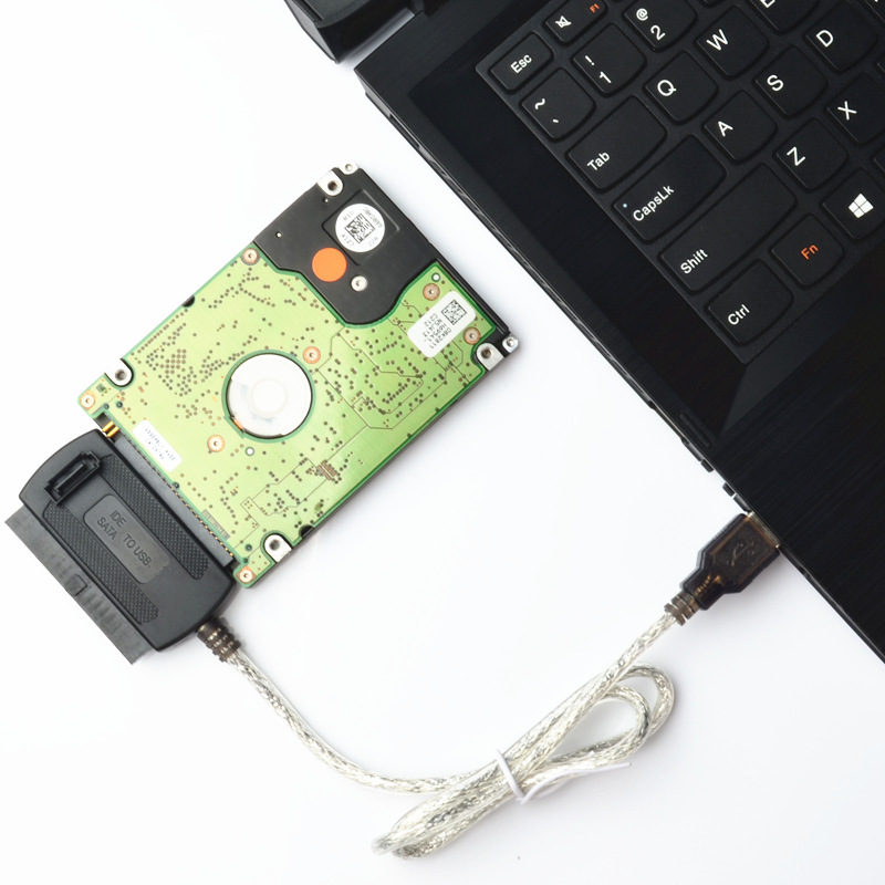 Foreign trade export three-in-one easy drive line IDE/SATA to USB parallel/serial hard disk drive conversion line