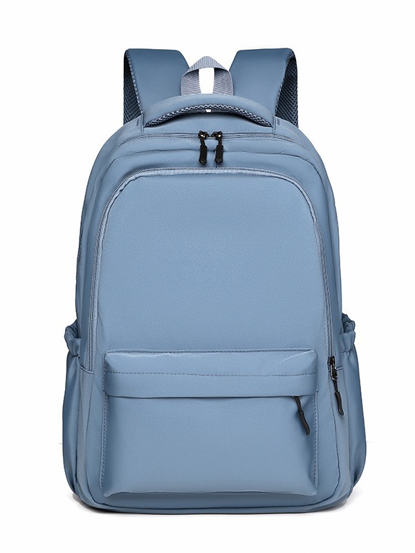 Casual de gran capacidad simple mochila Harajuku pareja viaje mochila portátil multifuncional antiespiración multifuncional bolsa de computadora