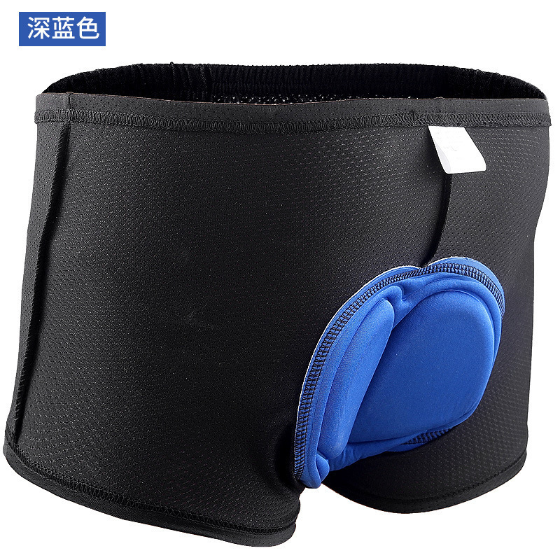 Amazon New Thickened Cycling Underwear Summer Men's and Women's Cycling Shorts Shock Absorbing Breathable Underwear