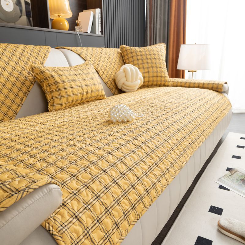 全棉沙发垫四季通用沙发套罩盖巾全包套防滑垫盖布沙发巾