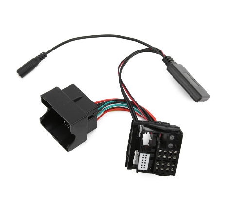 Aplicable a Volkswagen RCD 510 300 310 RCD210 Golf AUX Bluetooth Música + MIC cable sin pérdidas