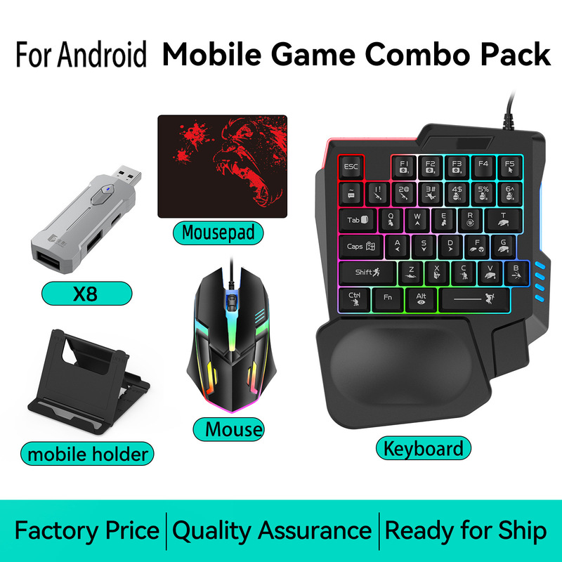 Jia Ying X8 Pubg Gaming Throne Mobile Game Controller Keyboard Mouse Converter Set Smart Aim Assist Jia Ying X8 Pubg Gaming Throne Mobile Game Controller Keyboard Mouse Converter Set Smart Aim Assist