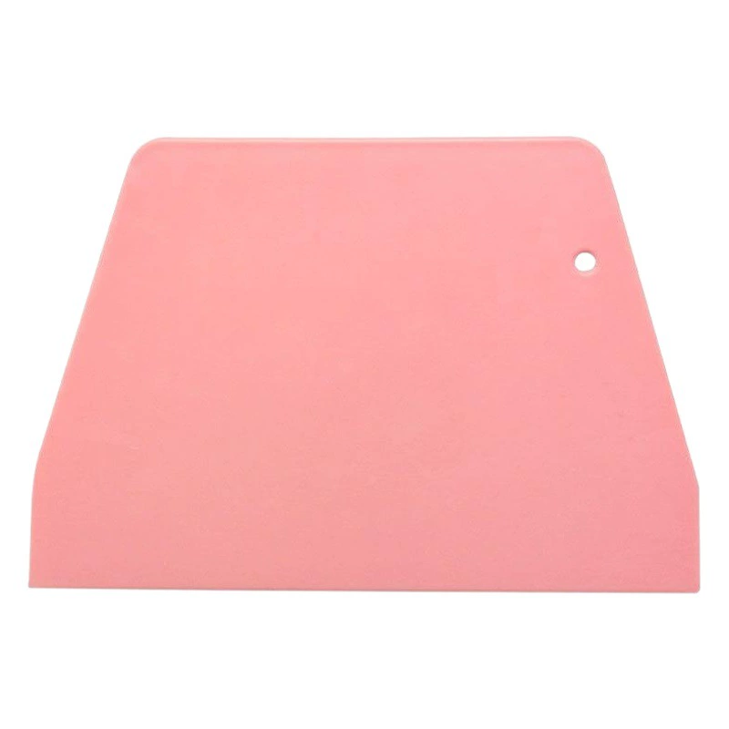 Кухонный инструмент для выпечки: пластиковый скребок для крема, торта, шоколада, пищевой, трапециевидный.