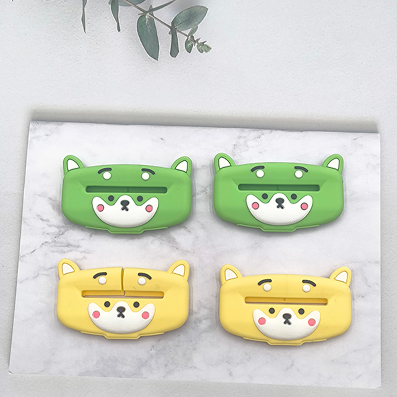 Funda Protectora para Anclaje de Cinturón de Seguridad de Silicona Antiarañazos para Auto