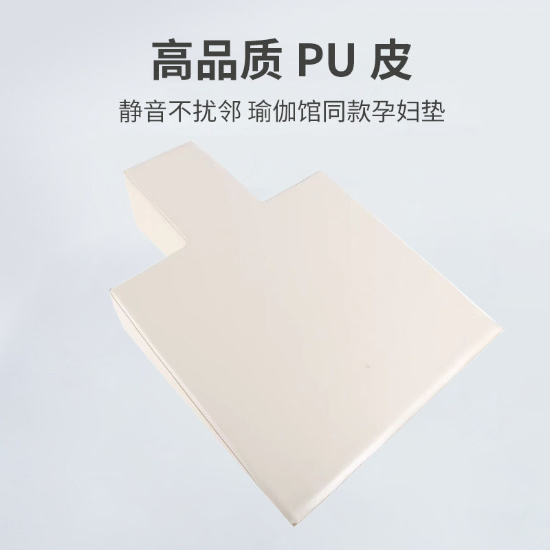 Almohada de Maternidad para Pilates, Almohada Triangular en Forma de Cuña, Almohada Auxiliar, Núcleo de Colchón, Tapete de Yoga