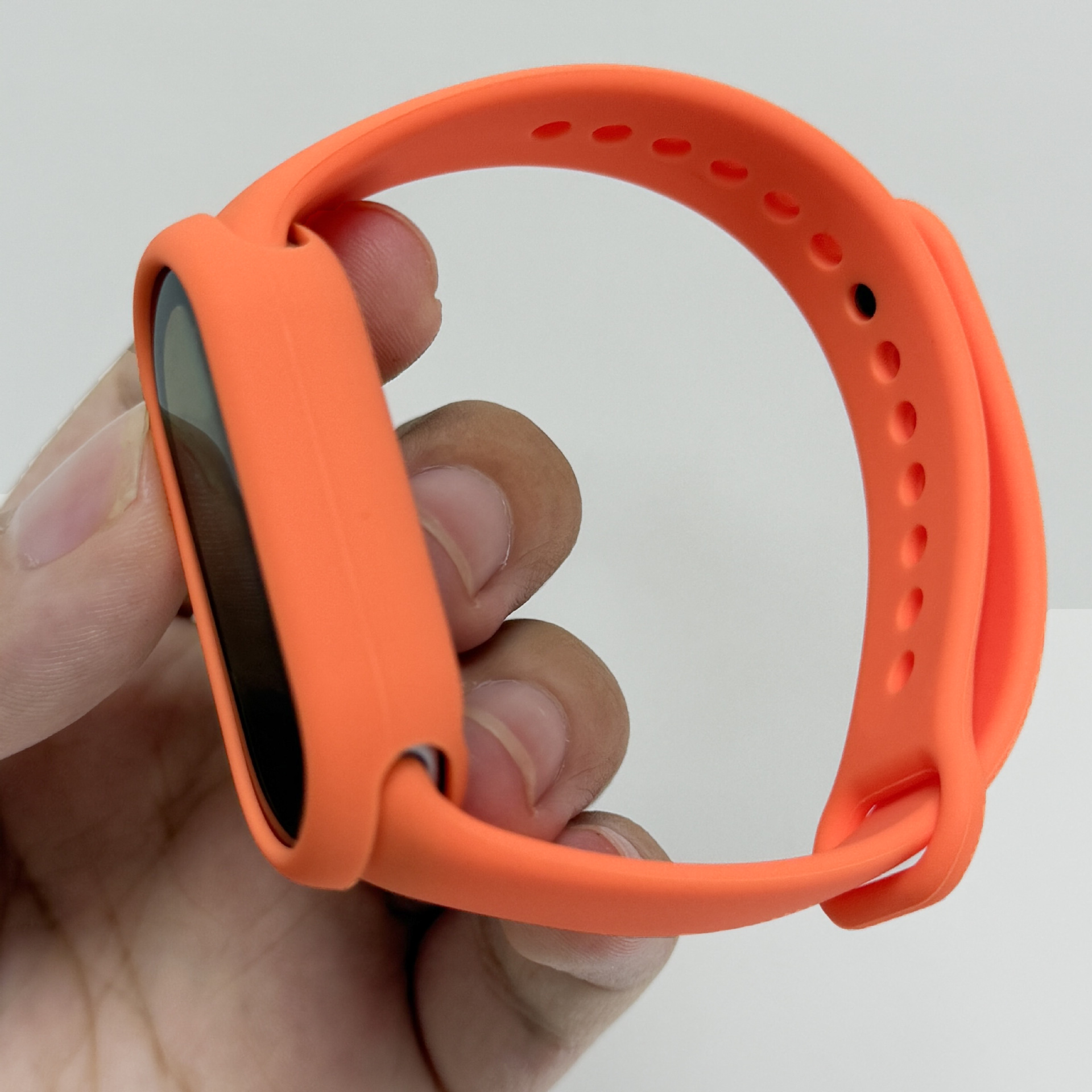 Suitable for Xiaomi Band 8/9/9/10 ceramic watch case, silicone anti-drop and wear-resistant protective cover, simple and pure undefined