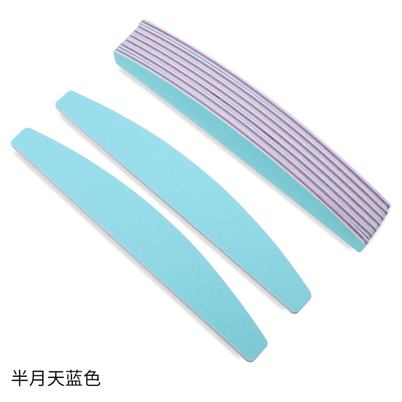 彩色多巴胺美甲搓条 双面美甲打磨条 美甲工具磨砂修甲挫条|undefined