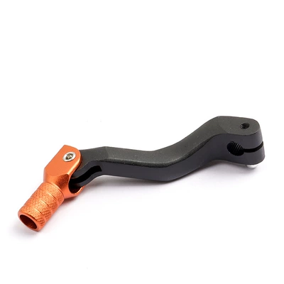 Shift Lever Shift Lever, Motosiklet ləvazimatları və aksesuarları - black-stem-orange-head